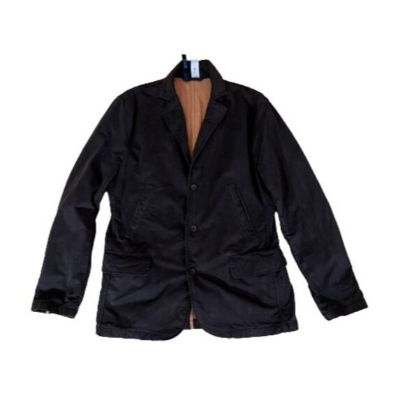 Stock Other - Stock Men Cotton 3 Button Blazer Brown Sport Jacket Size L